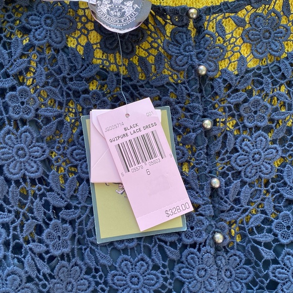 JUICY COUTURE “BLACK” Guipure Lace Dress - Picture 6 of 6